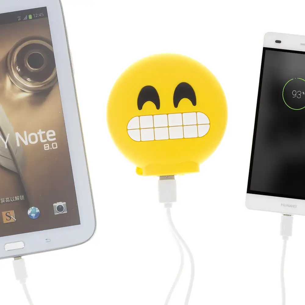 POWERBANK EMOTICONO 8.800mAh + FUNDA. TEETH