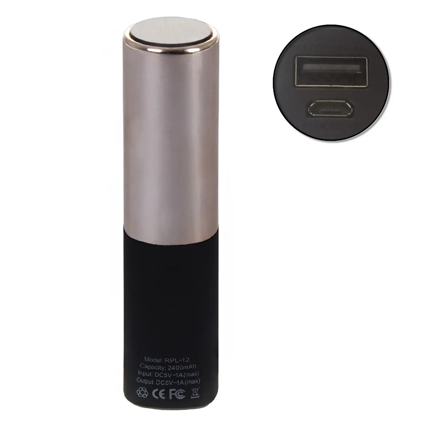 POWERBANK LIP STICK-2.400 mAh