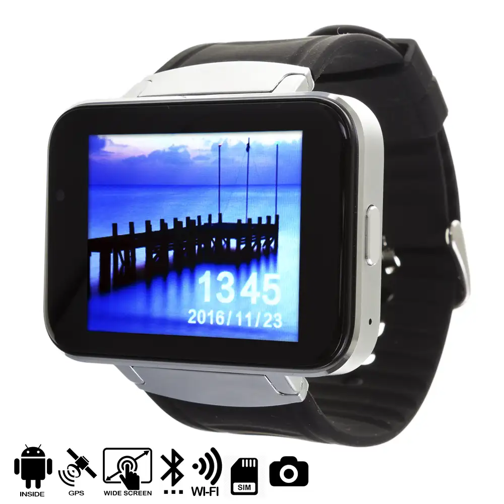 SMARTWATCH ANDROID CON PANTALLA PANORÁMICA, CÁMARA Y GPS