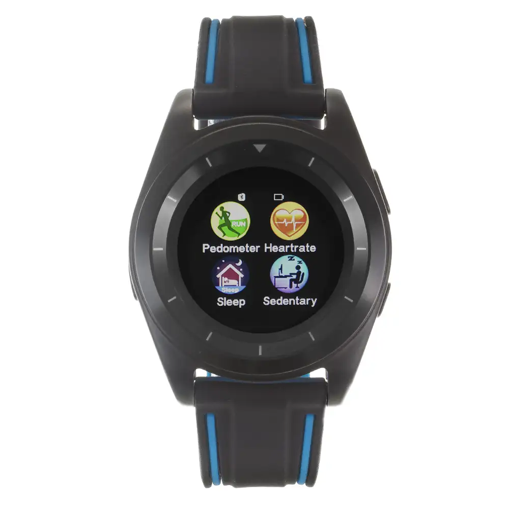 SMARTWATCH G6 CON PANTALLA CIRCULAR Y CORREA CAUCHO