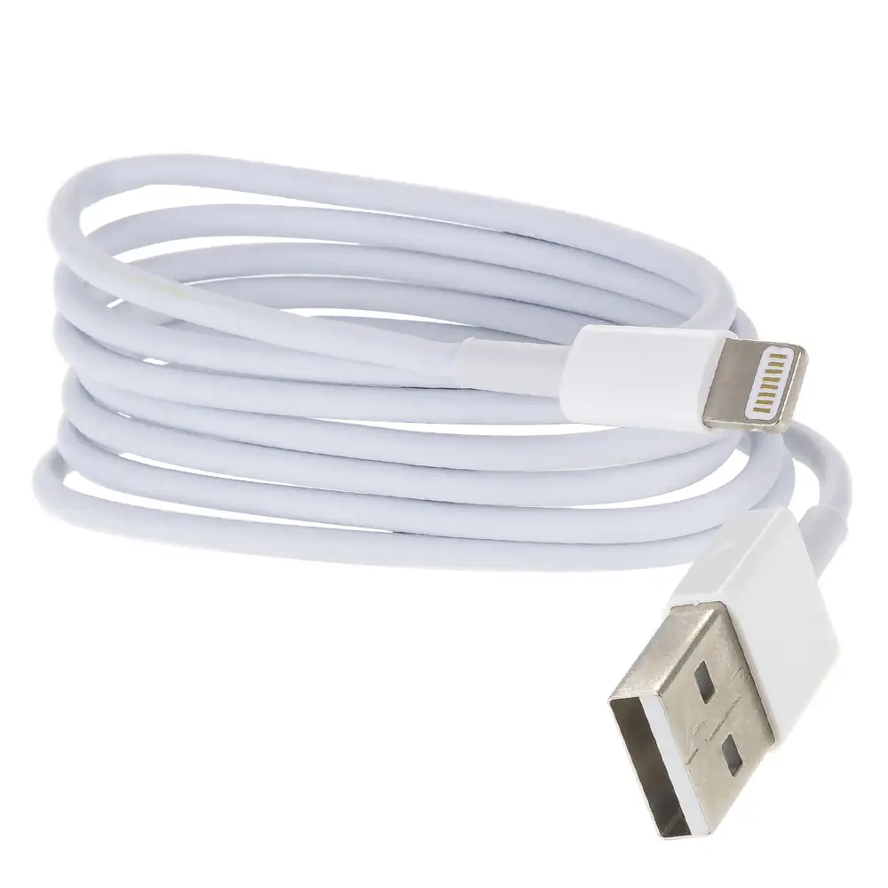 CARGADOR DE PARED + CABLE LIGHTNING 8 PINS - IPHONE 5 Y SUPERIORES