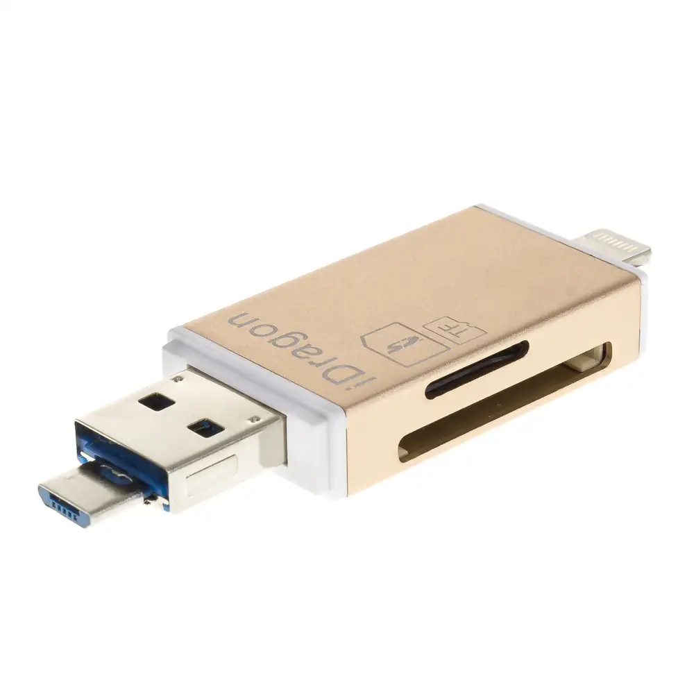 iDRAGON: LECTOR DE MICRO SD Y SD PARA iOS - ANDROID