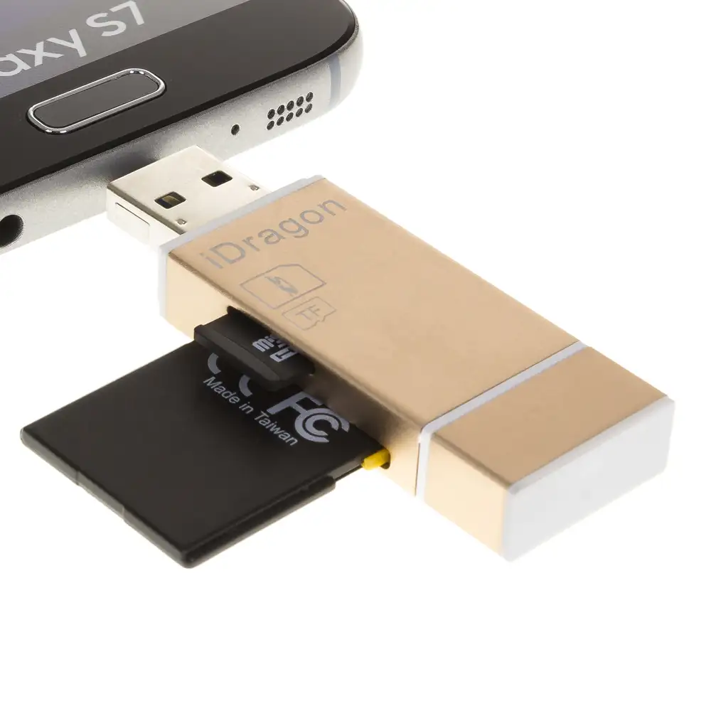 iDRAGON: LECTOR DE MICRO SD Y SD PARA iOS - ANDROID