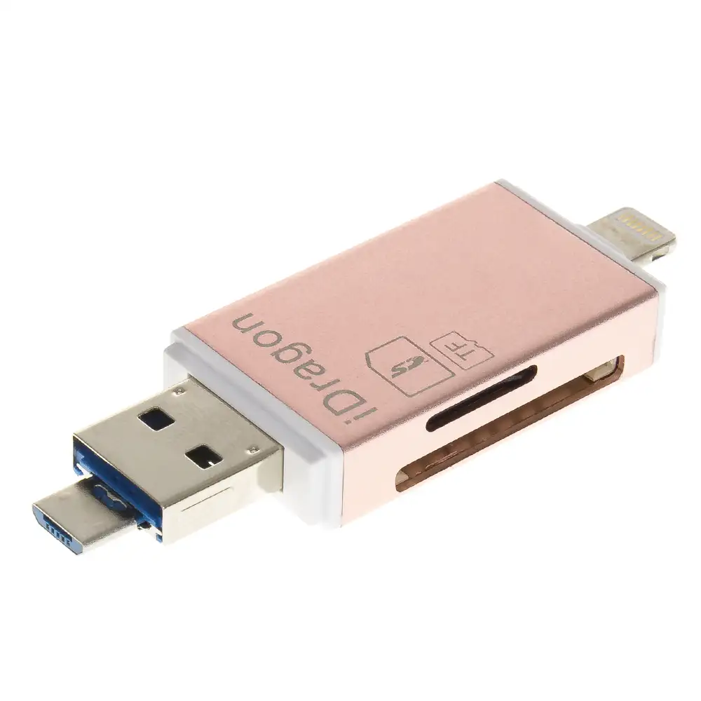 iDRAGON: LECTOR DE MICRO SD Y SD PARA iOS - ANDROID