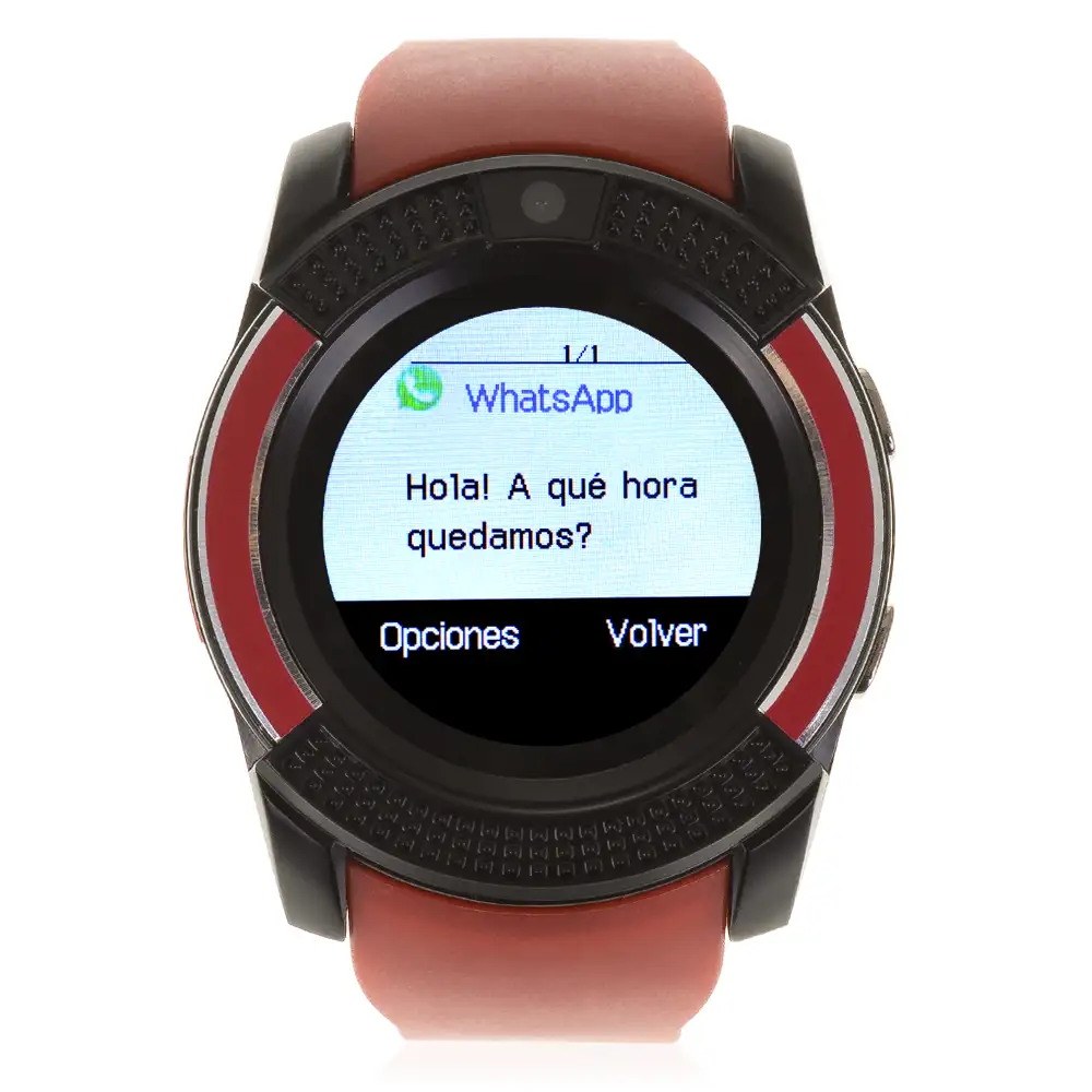 SMARTWATCH BLUETOOTH CON SIM, MICRO SD Y CÁMARA