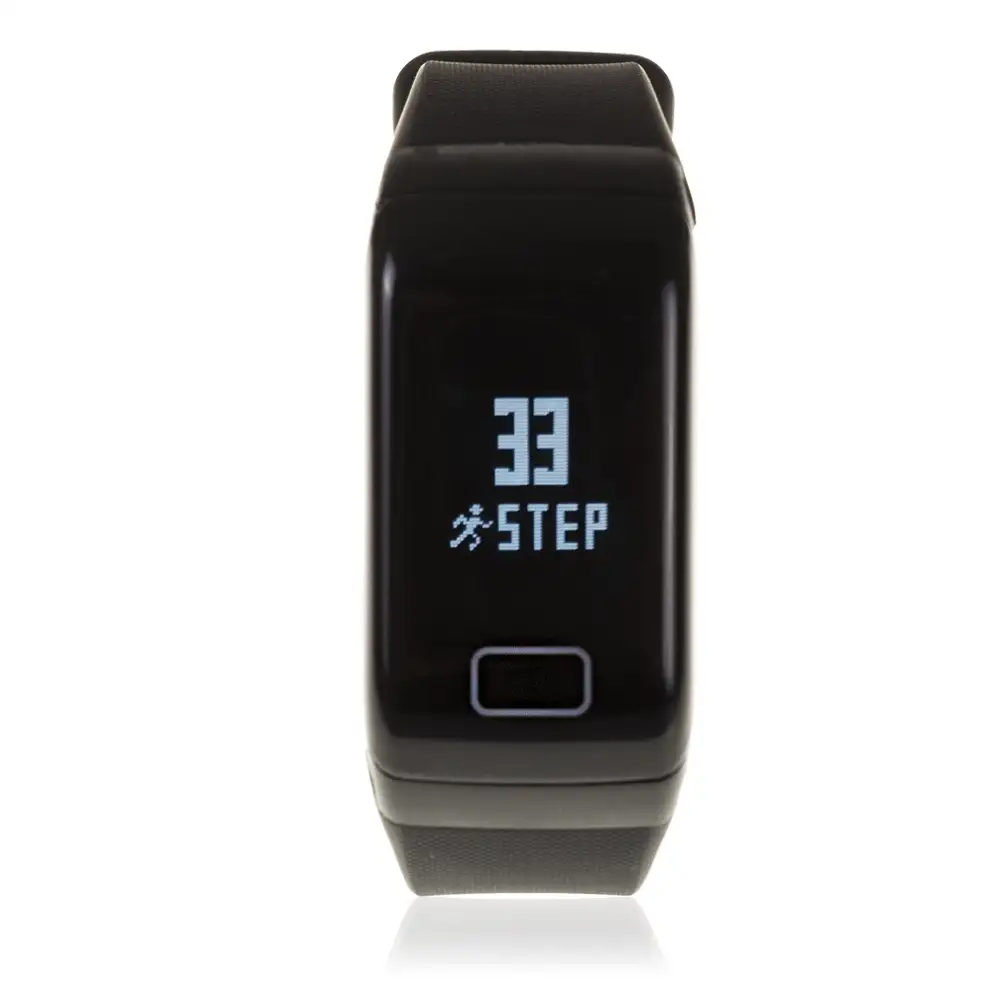 BRAZALETE INTELIGENTE BLUETOOTH F1 CON MONITOR CARDÍACO,PRESIÓN SANGUÍNEA Y OXÍGENO EN SANGRE