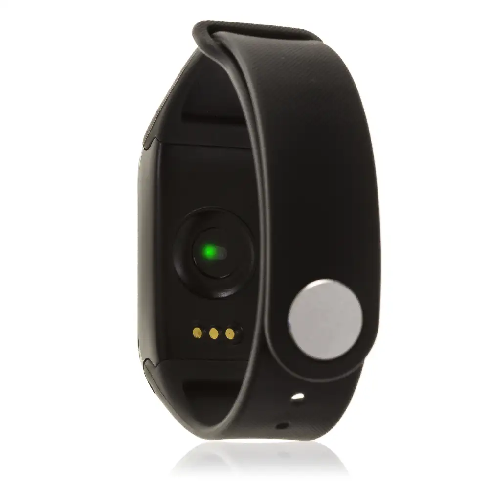 BRAZALETE INTELIGENTE BLUETOOTH F1 CON MONITOR CARDÍACO,PRESIÓN SANGUÍNEA Y OXÍGENO EN SANGRE