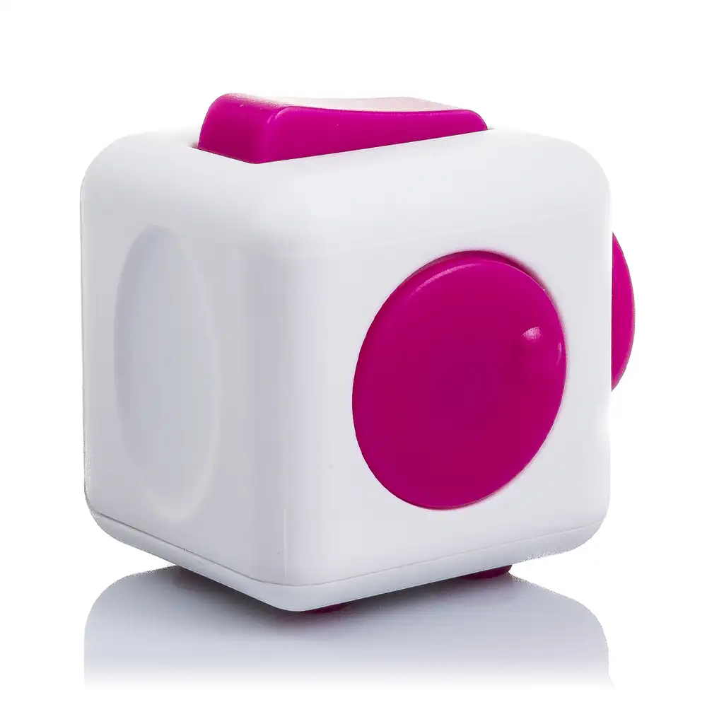 FIDGET CUBE ANTI ESTRÉS CON 6 MÓDULOS RELAJANTES