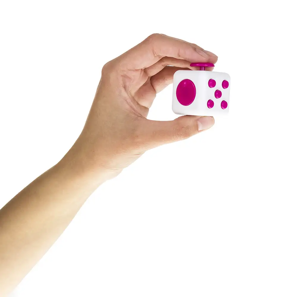 FIDGET CUBE ANTI ESTRÉS CON 6 MÓDULOS RELAJANTES