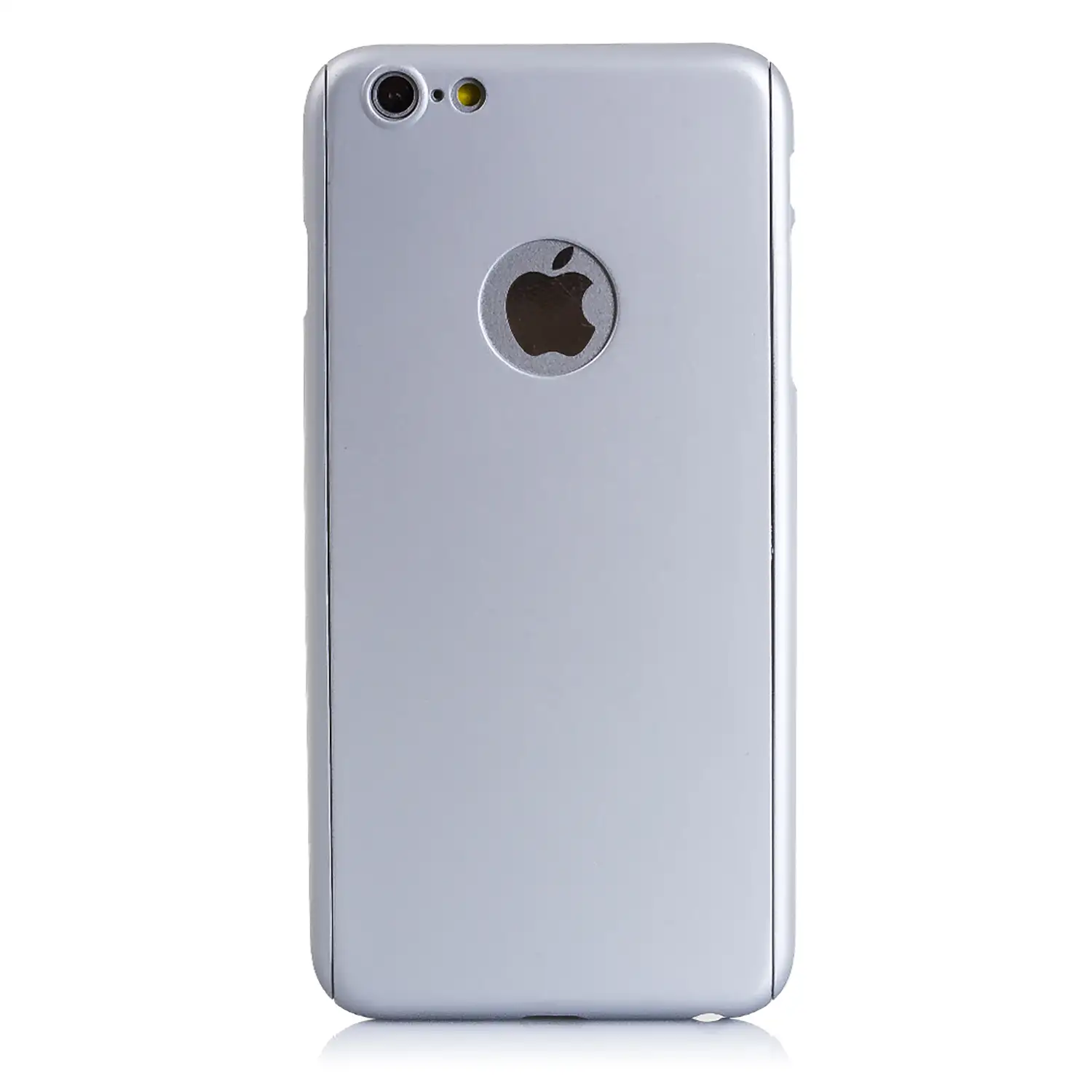 CARCASA FULL COVER+CRISTAL PARA IPHONE 6/6S PLUS SILVER