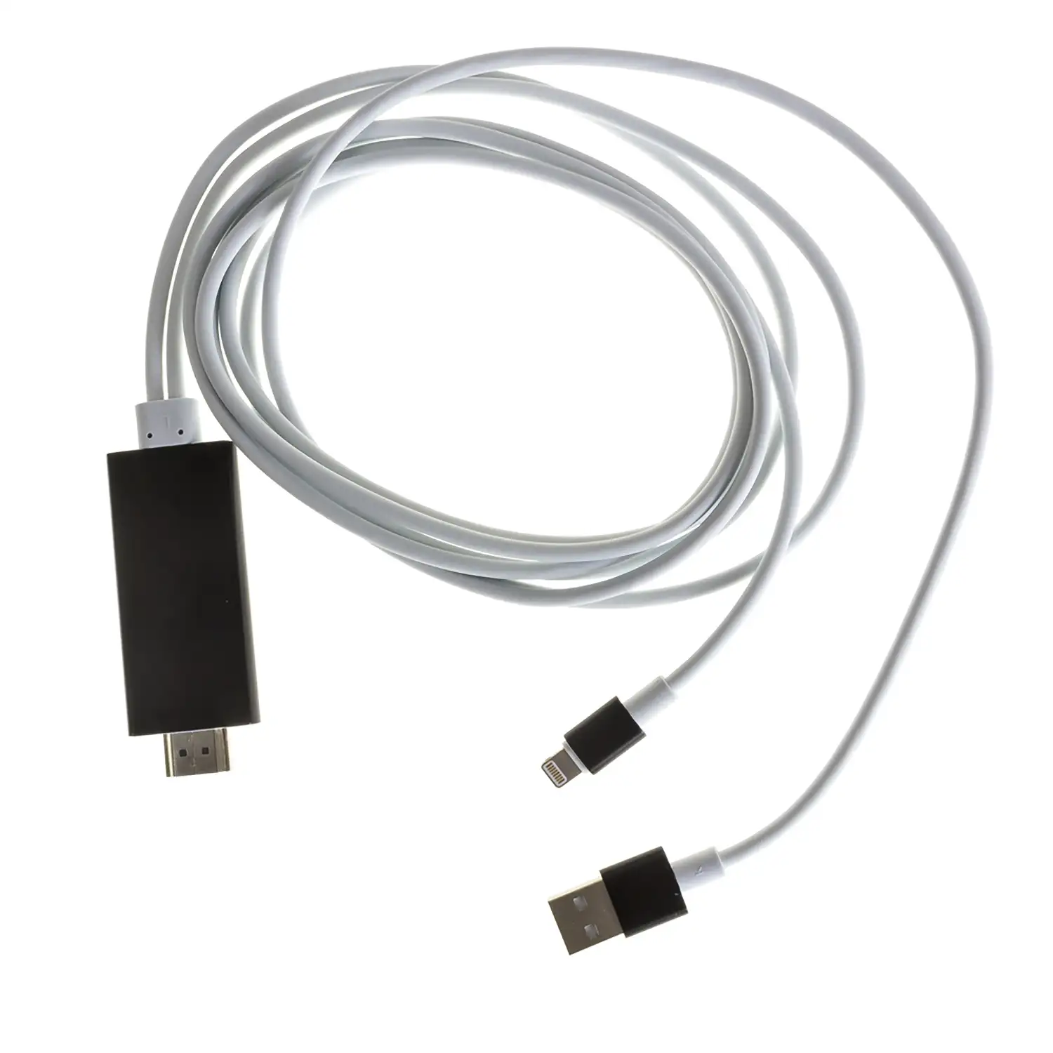 CABLE HDMI PARA iPHONE/iPAD LIGHTNING 8 PINS
