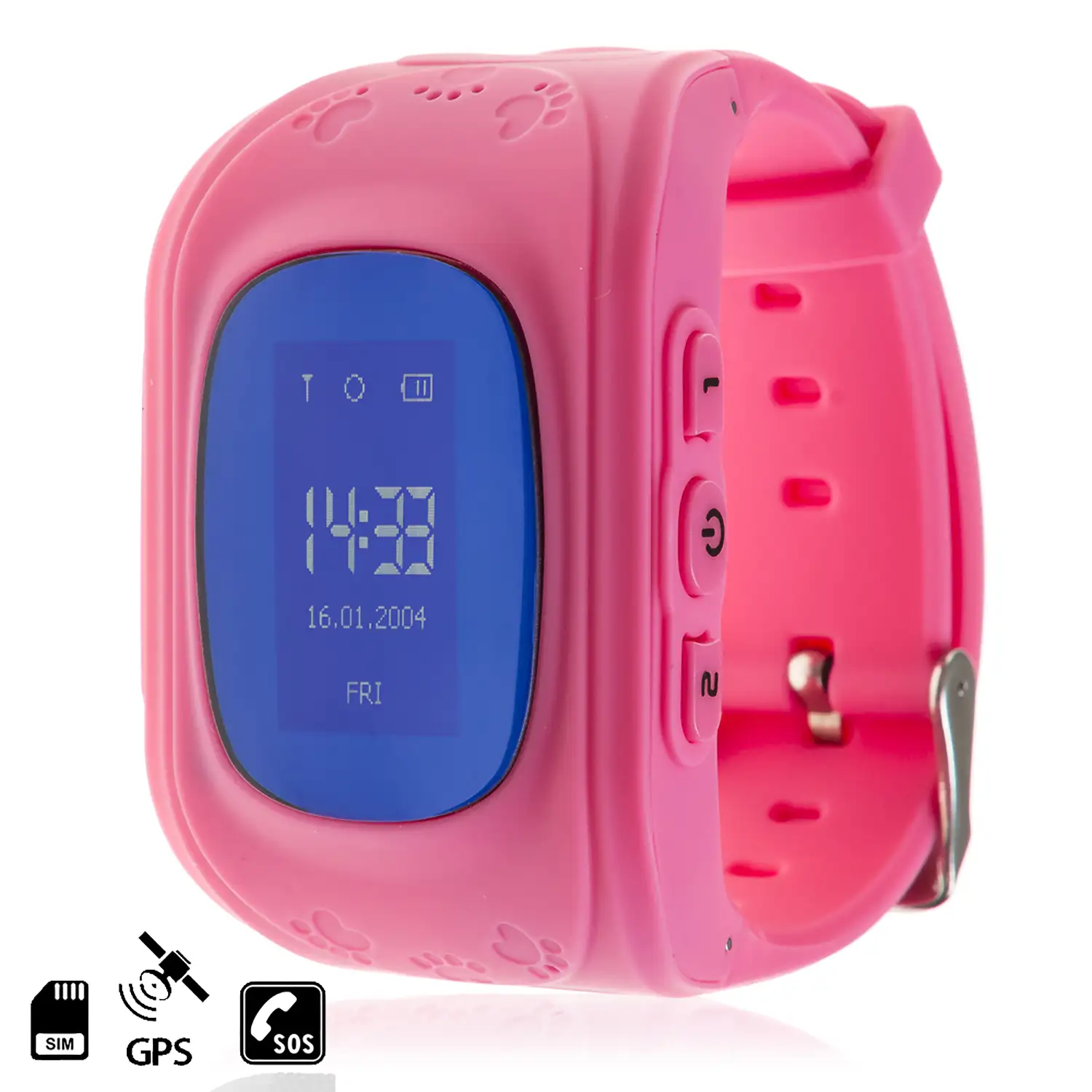 Smartwatch GPS Q50 especial para ninos con funcion de rastreo llamadas SOS y recepcion de llamada