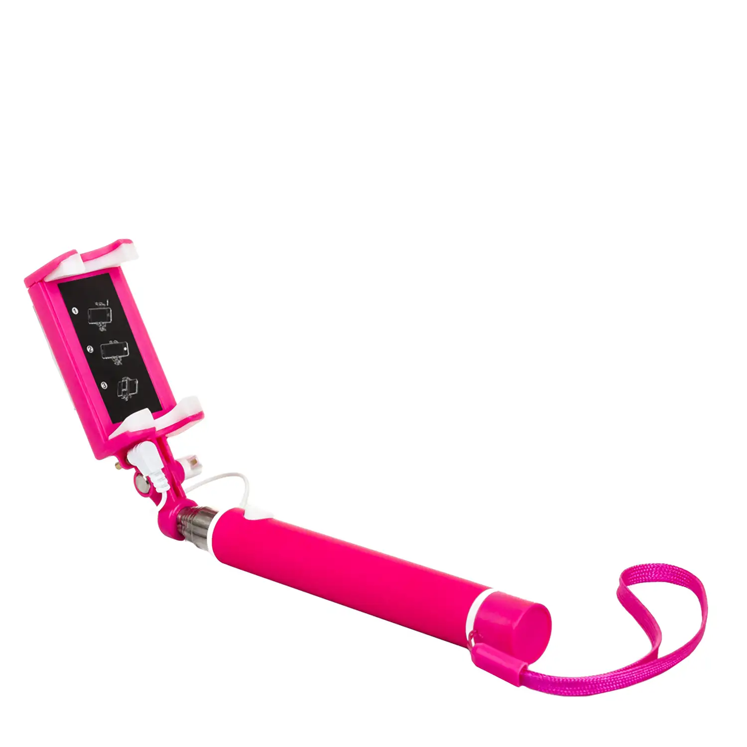 SELFIE STICK COMPACTO CON CABLE Y ESPEJO