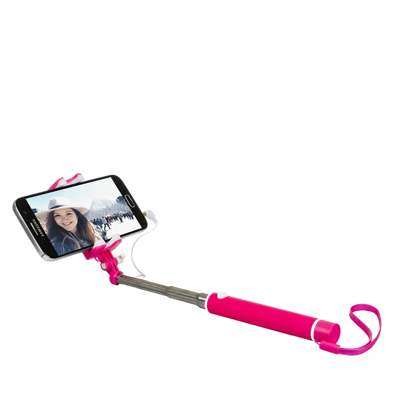 SELFIE STICK COMPACTO CON CABLE Y ESPEJO
