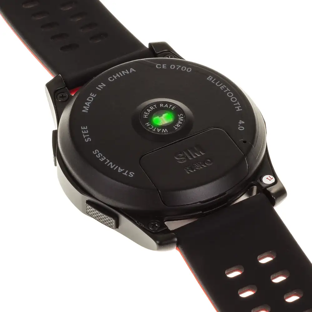 Smartwatch G8 de pantalla circular,con slot para sim y micro SD, monitor cardíaco