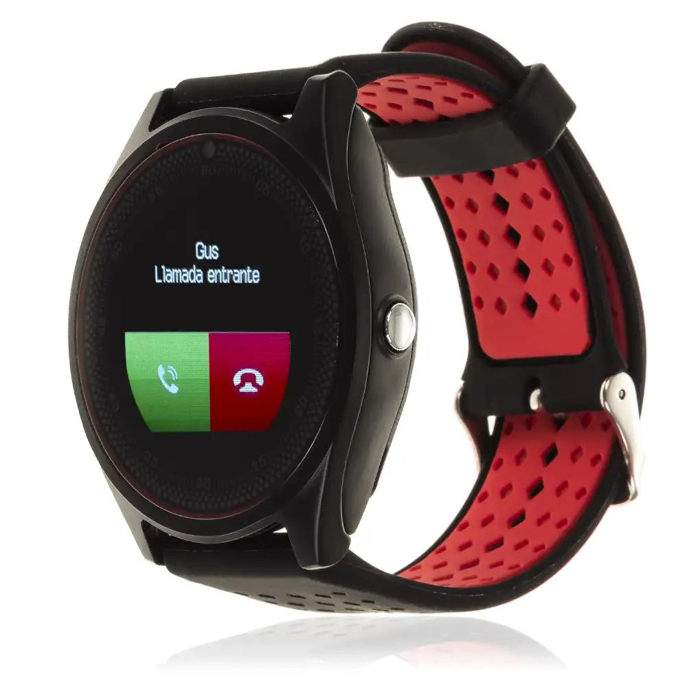 SMARTWATCH BLUETOOTH AK-V10 CON SIM, MICRO SD, AVISO DE LLAMADAS, MANOS LIBRES Y PODÓMETRO