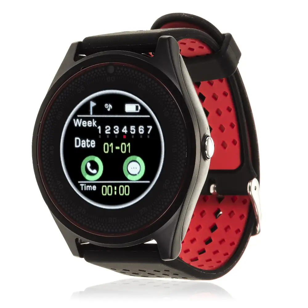 SMARTWATCH BLUETOOTH AK-V10 CON SIM, MICRO SD, AVISO DE LLAMADAS, MANOS LIBRES Y PODÓMETRO