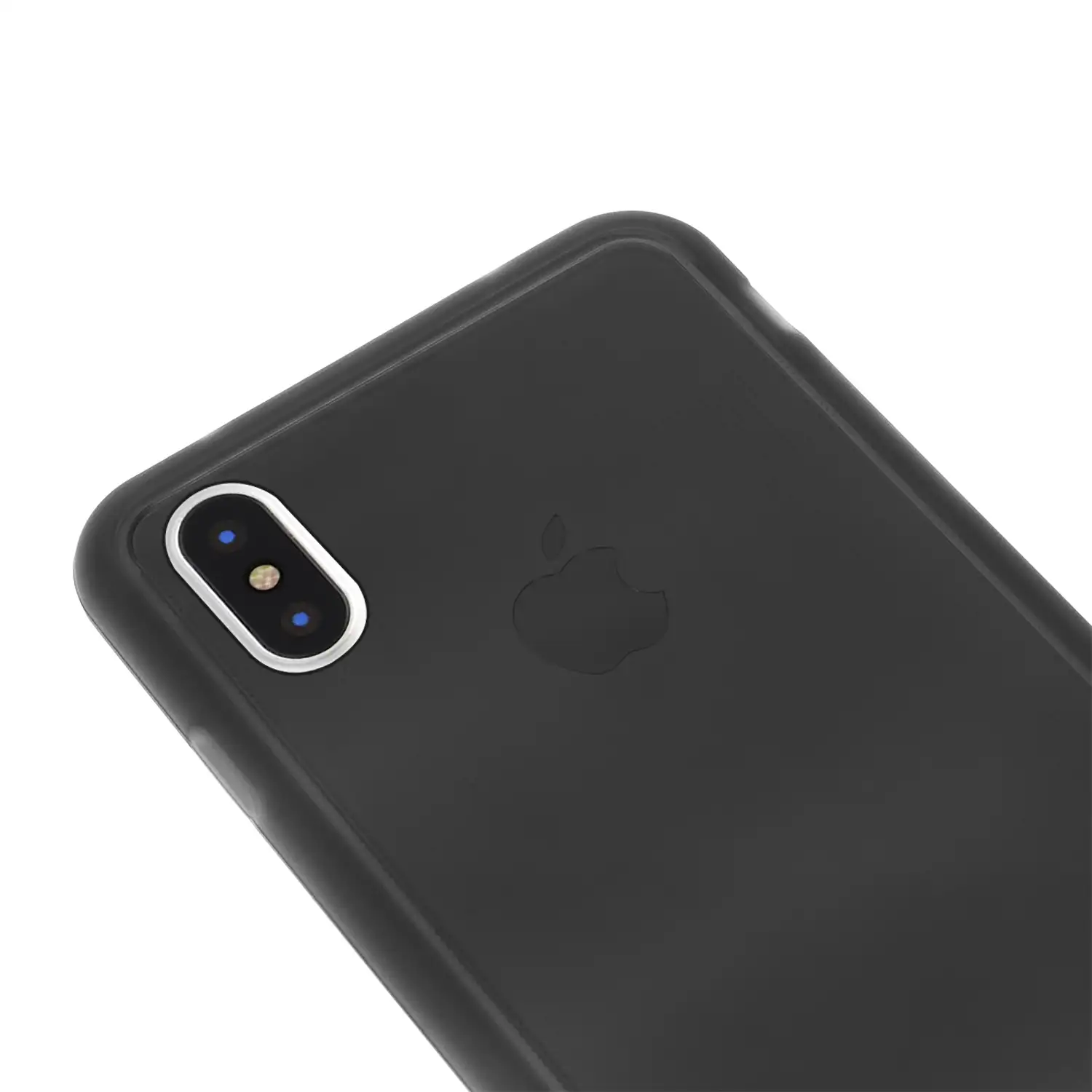 CARCASA TPU TRANSPARENTE CON COLOR IPHONE X