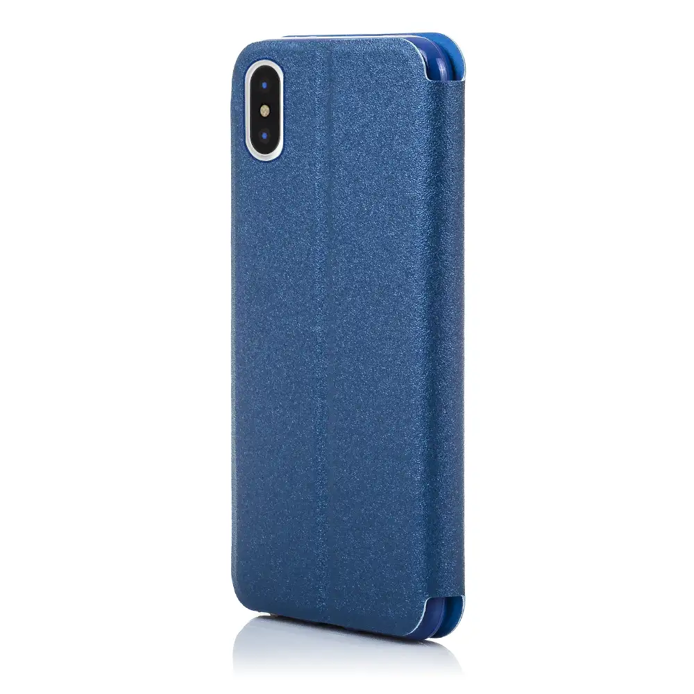 FUNDA LIBRO CON VENTANA CIERRE MAGNÉTICO IPHONE X