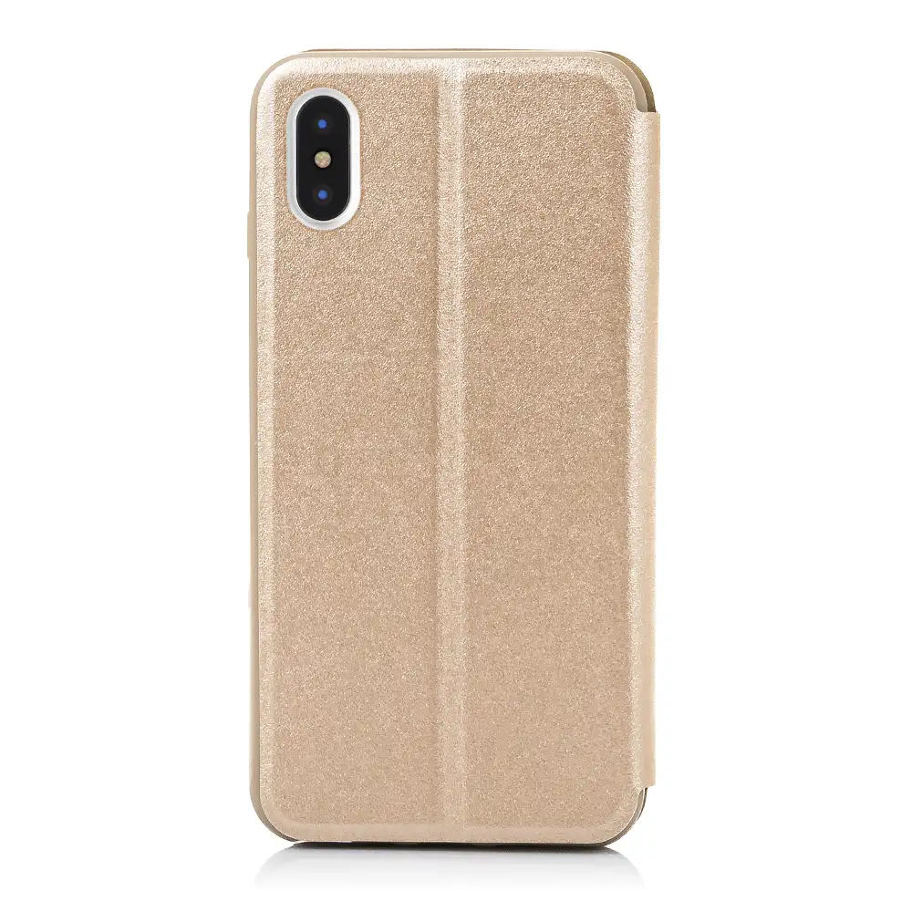 FUNDA LIBRO CON VENTANA CIERRE MAGNÉTICO IPHONE X