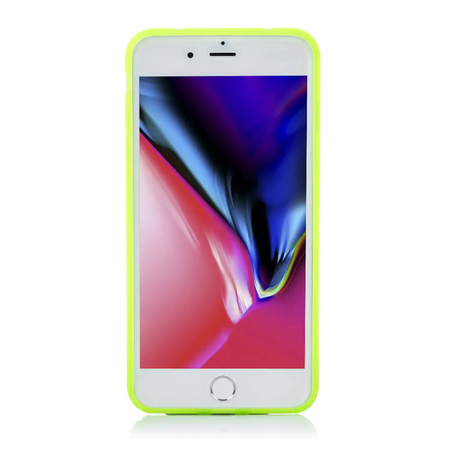 CARCASA TPU TRANSPARENTE CON COLOR IP 7 PLUS / IP8 PLUS