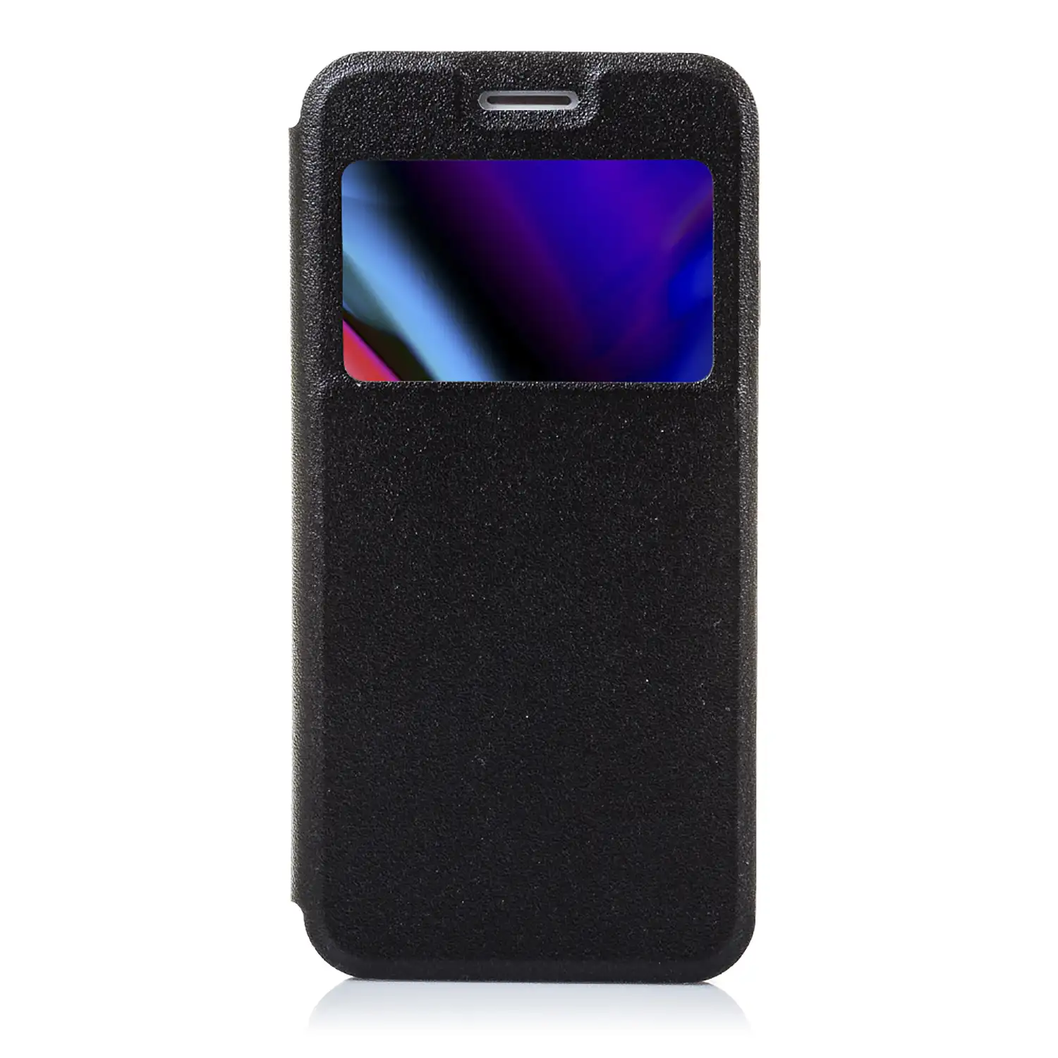 FUNDA LIBRO CON VENTANA CIERRE MAGNÉTICO IPHONE 7/ IPHONE 8