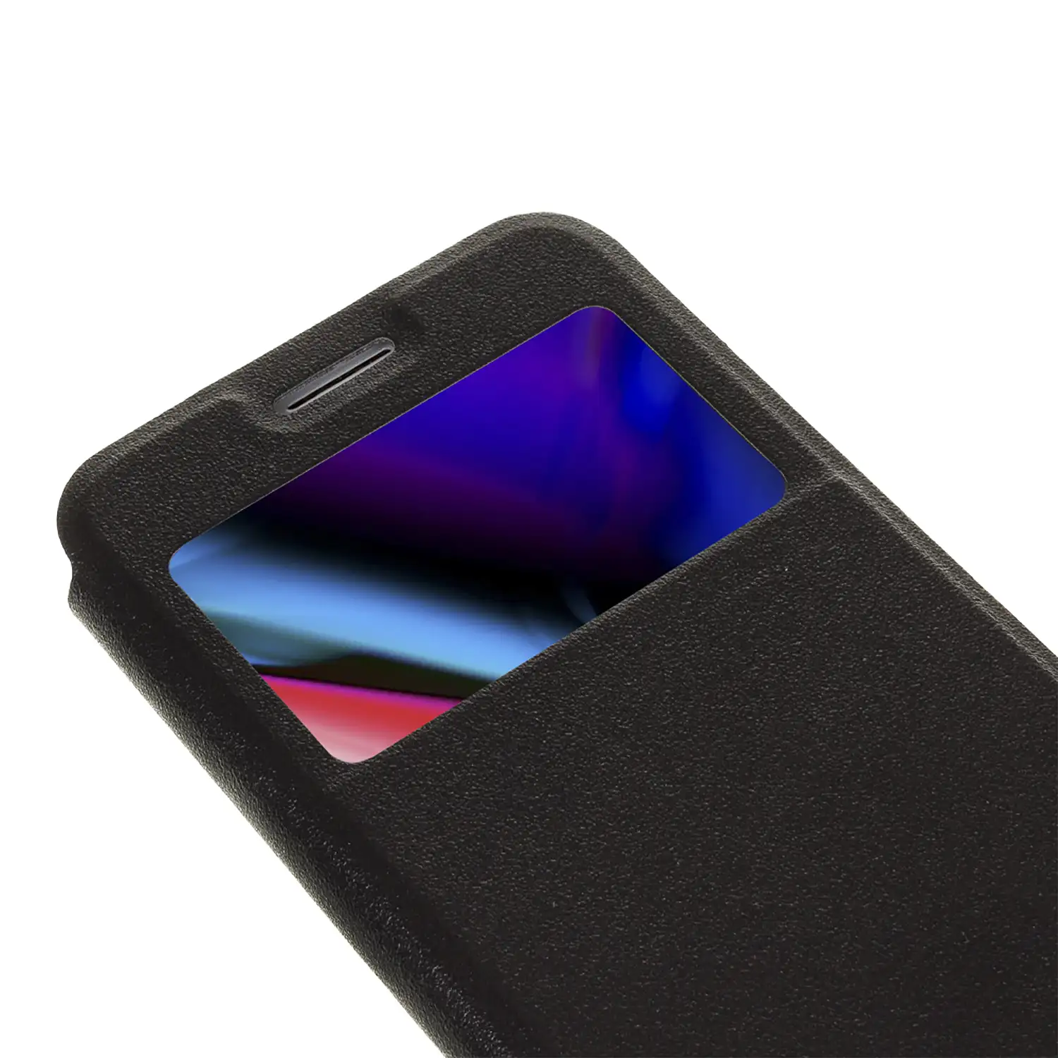 FUNDA LIBRO CON VENTANA CIERRE MAGNÉTICO IPHONE 7/ IPHONE 8