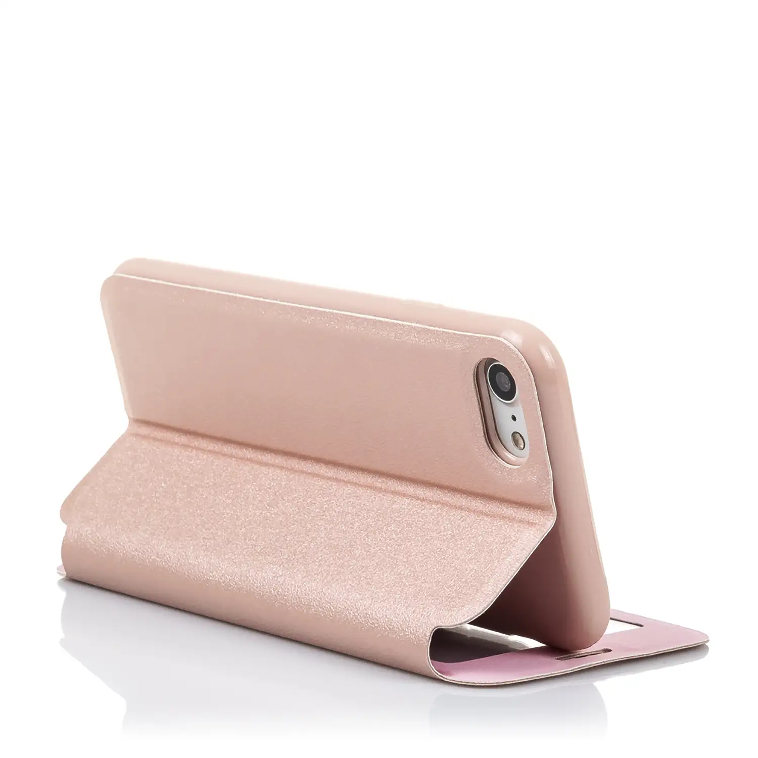 FUNDA LIBRO CON VENTANA CIERRE MAGNÉTICO IPHONE 7/ IPHONE 8