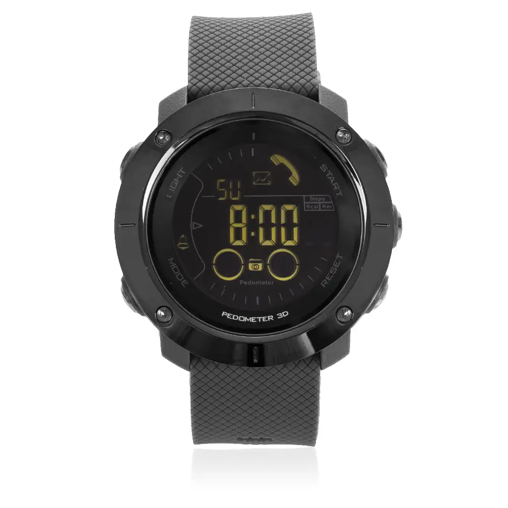 Smartwatch Bluetooth EX36 tipo reloj digital, con análisis deportivo y aviso de llamadas