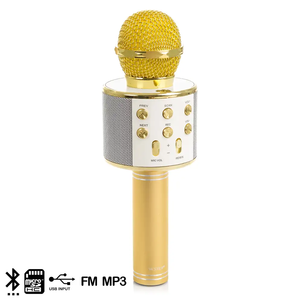 Micrófono Karaoke multifunción con altavoz incorporado