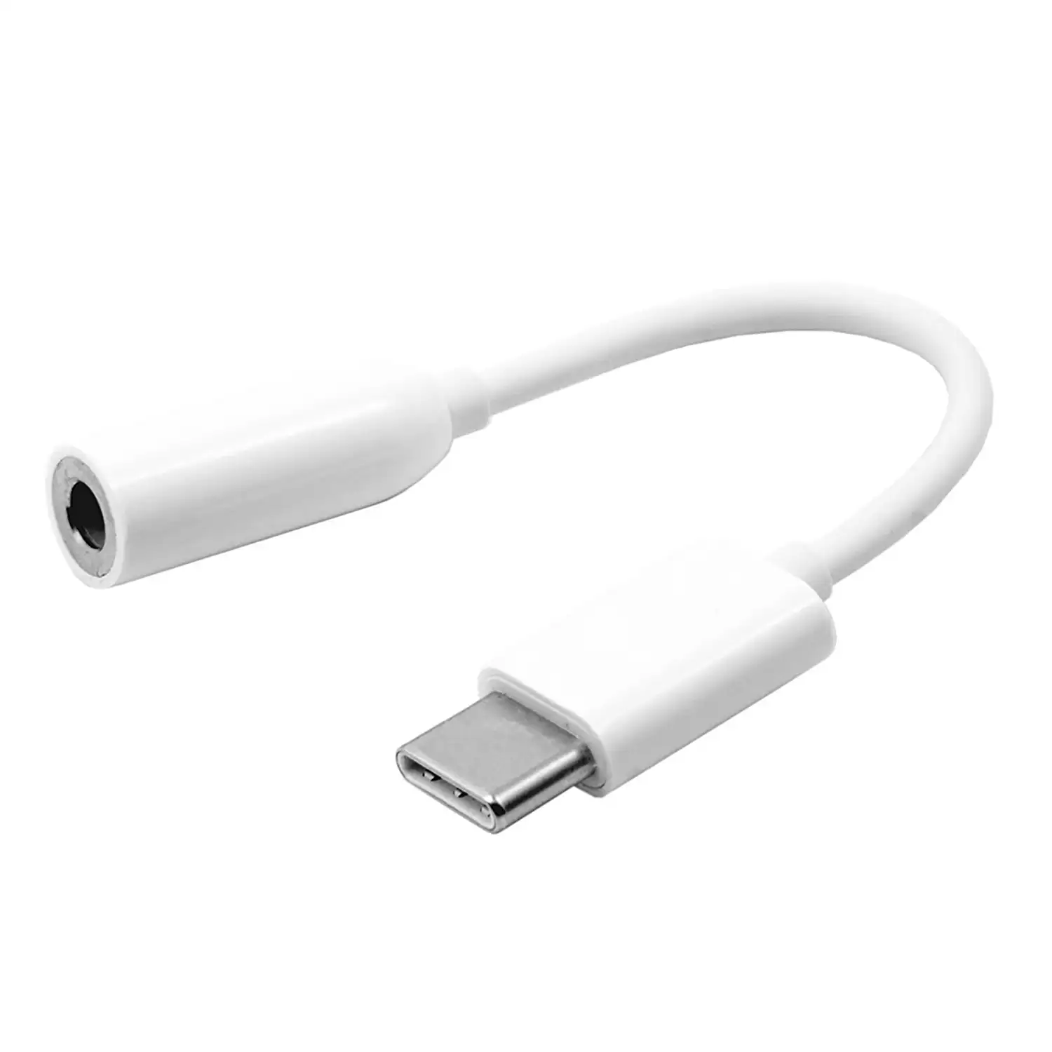Cable adaptador de auriculares para conexión Tipo C, con salida minijack 3,5mm