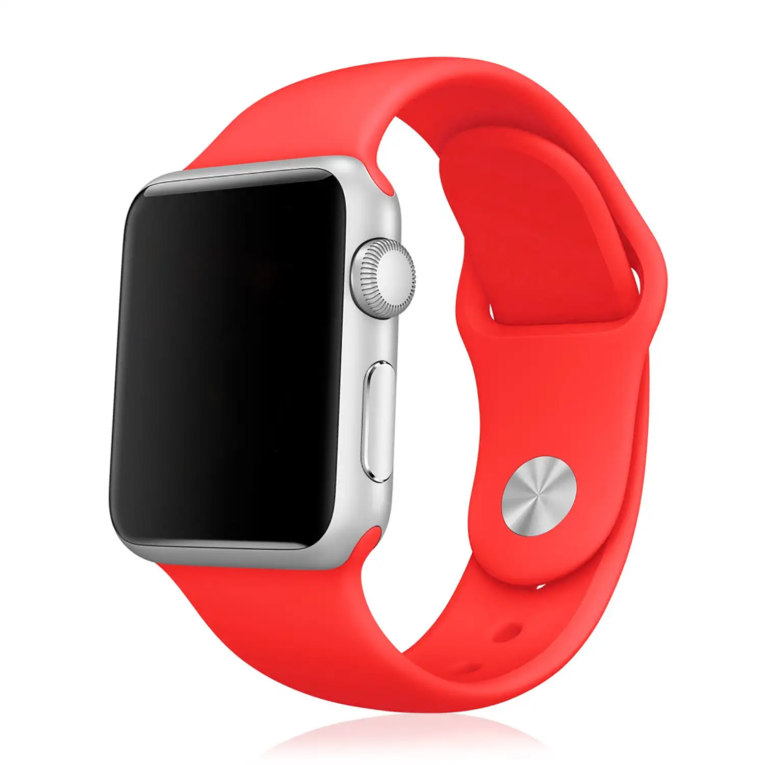 Correa de silicona Compatible con Apple Watch de: 42/44/45/49mm Talla S/M