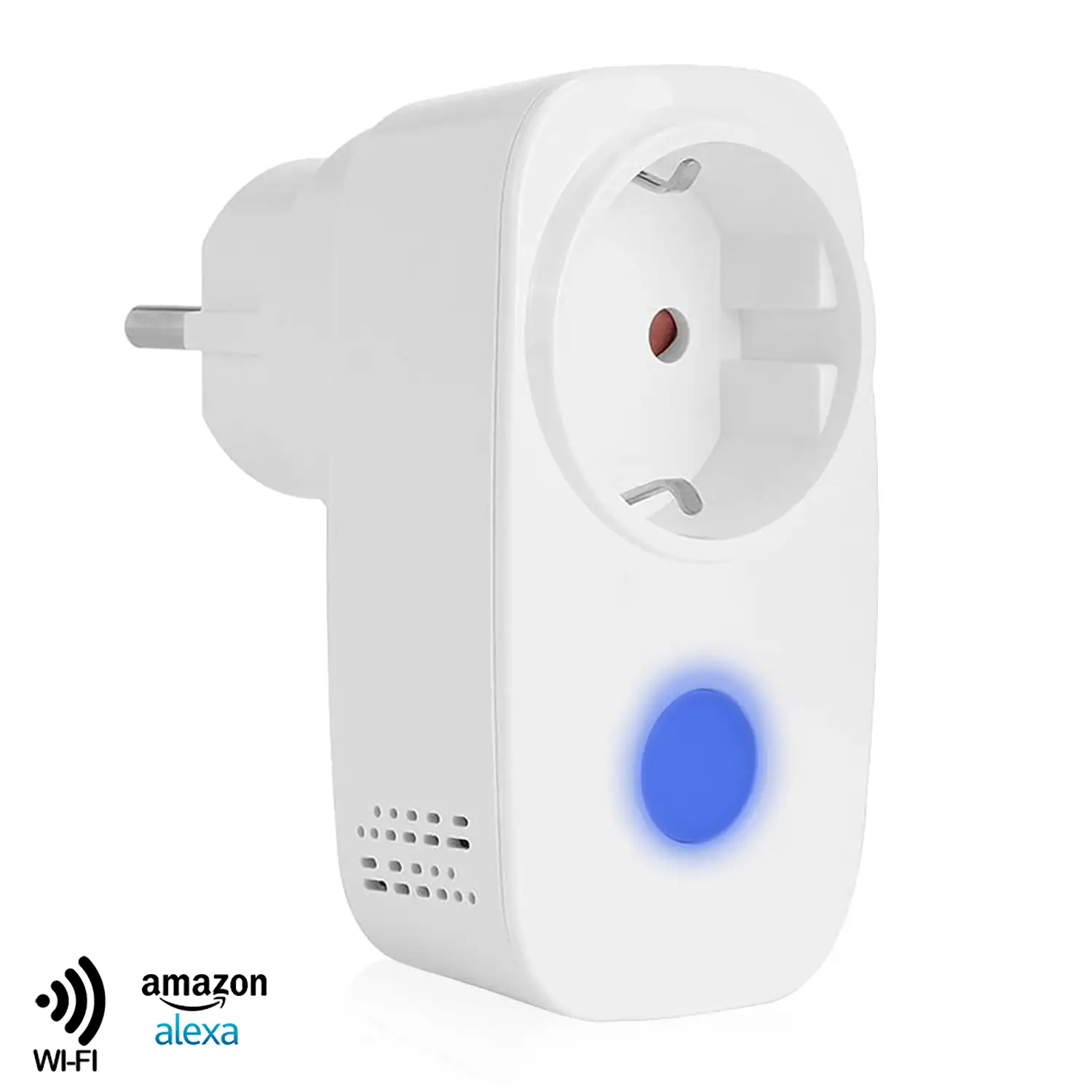 Enchufe Broadlink SP3 con control remoto mediante WiFi compatible con Alexa