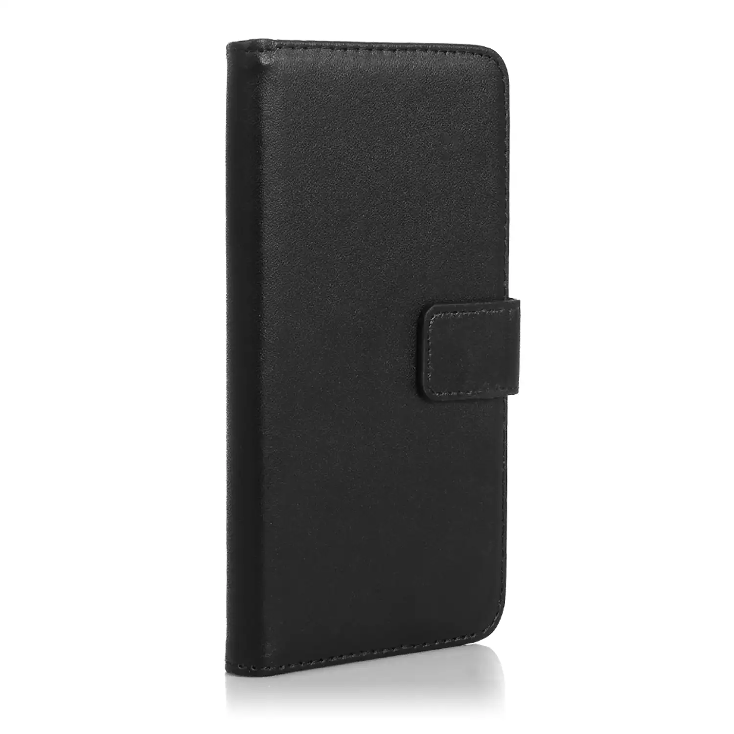 Funda tipo libro de piel sintética para iPhone X