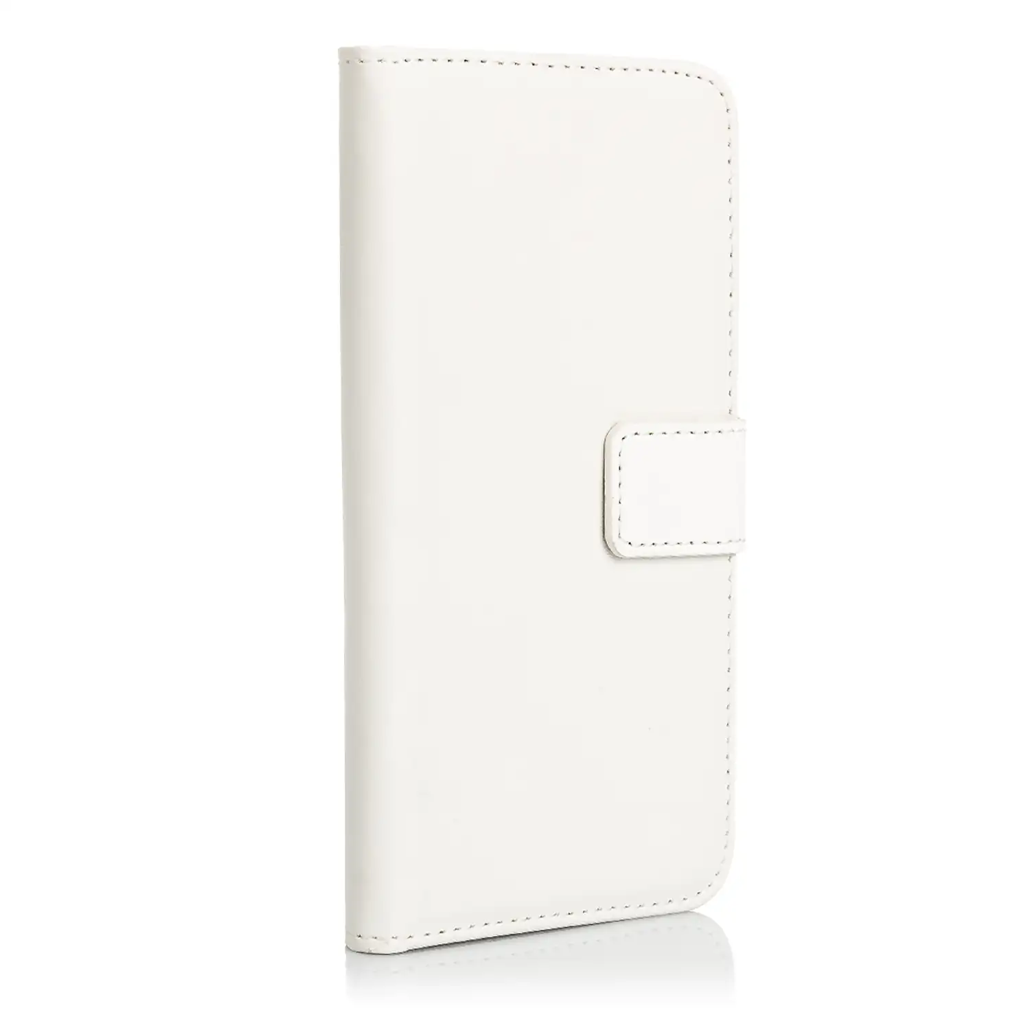 Funda tipo libro de piel sintética para iPhone X