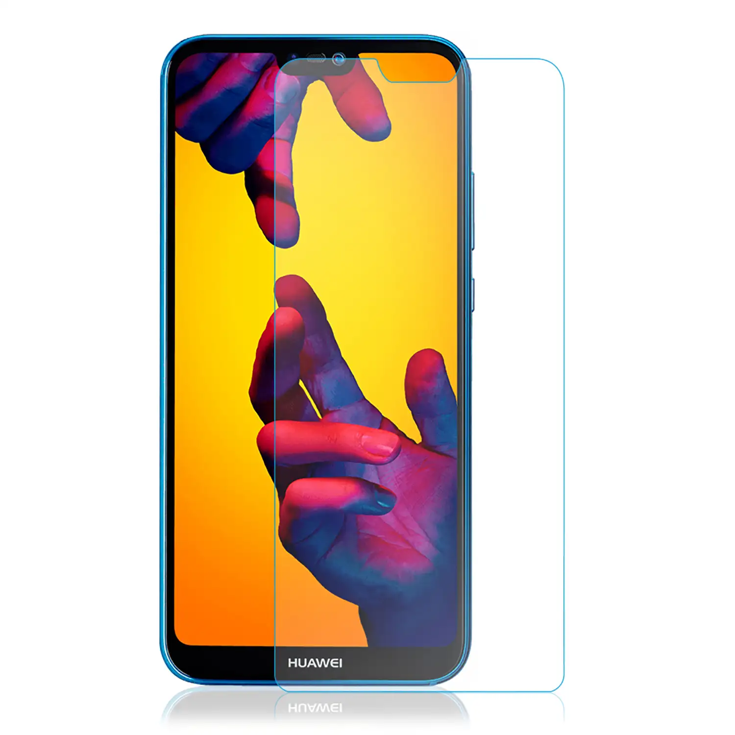 Protector de pantalla de cristal templado 2.5D para Huawei P20 Lite