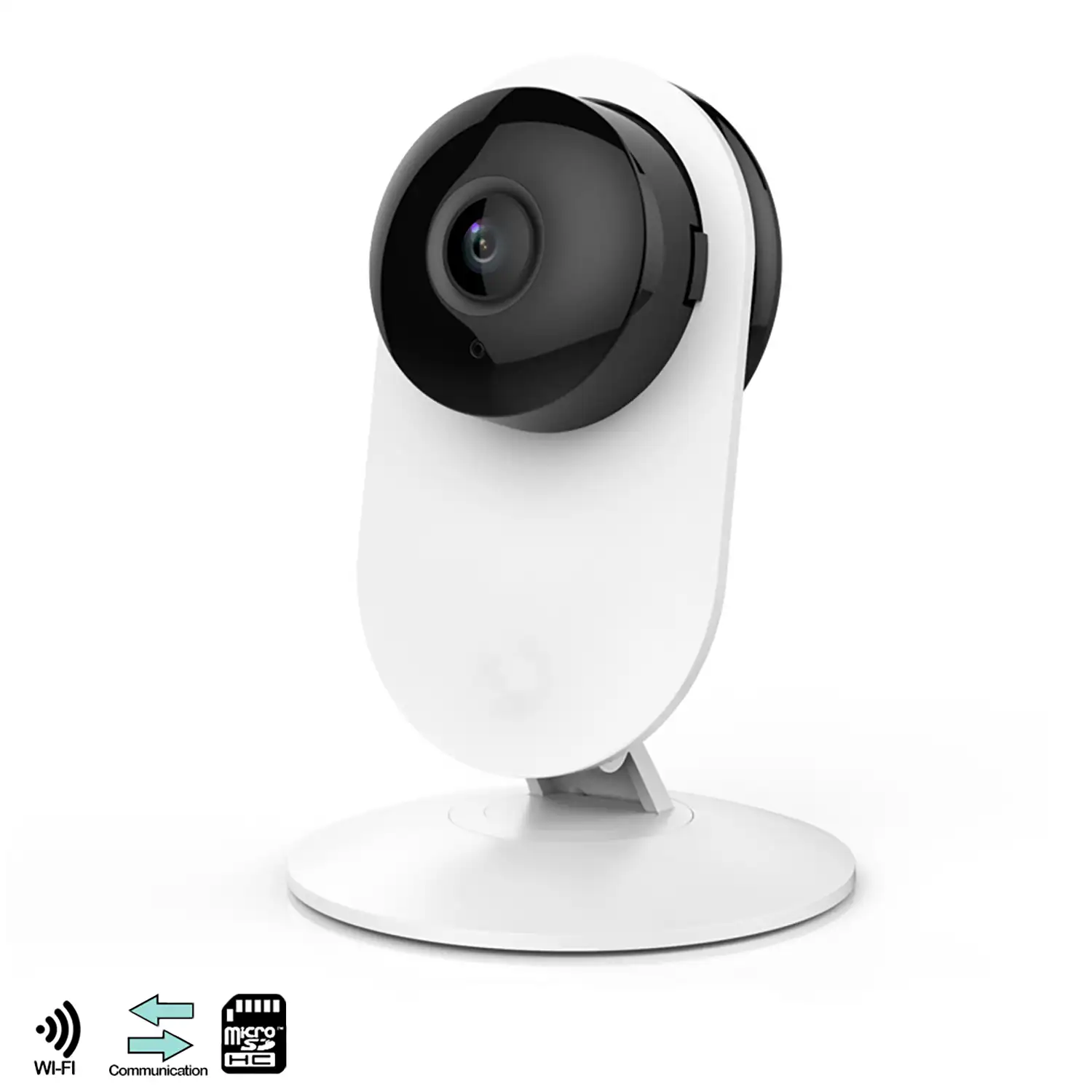 Cámara IP con WiFi y audio de 2 vías, para interior y exterior