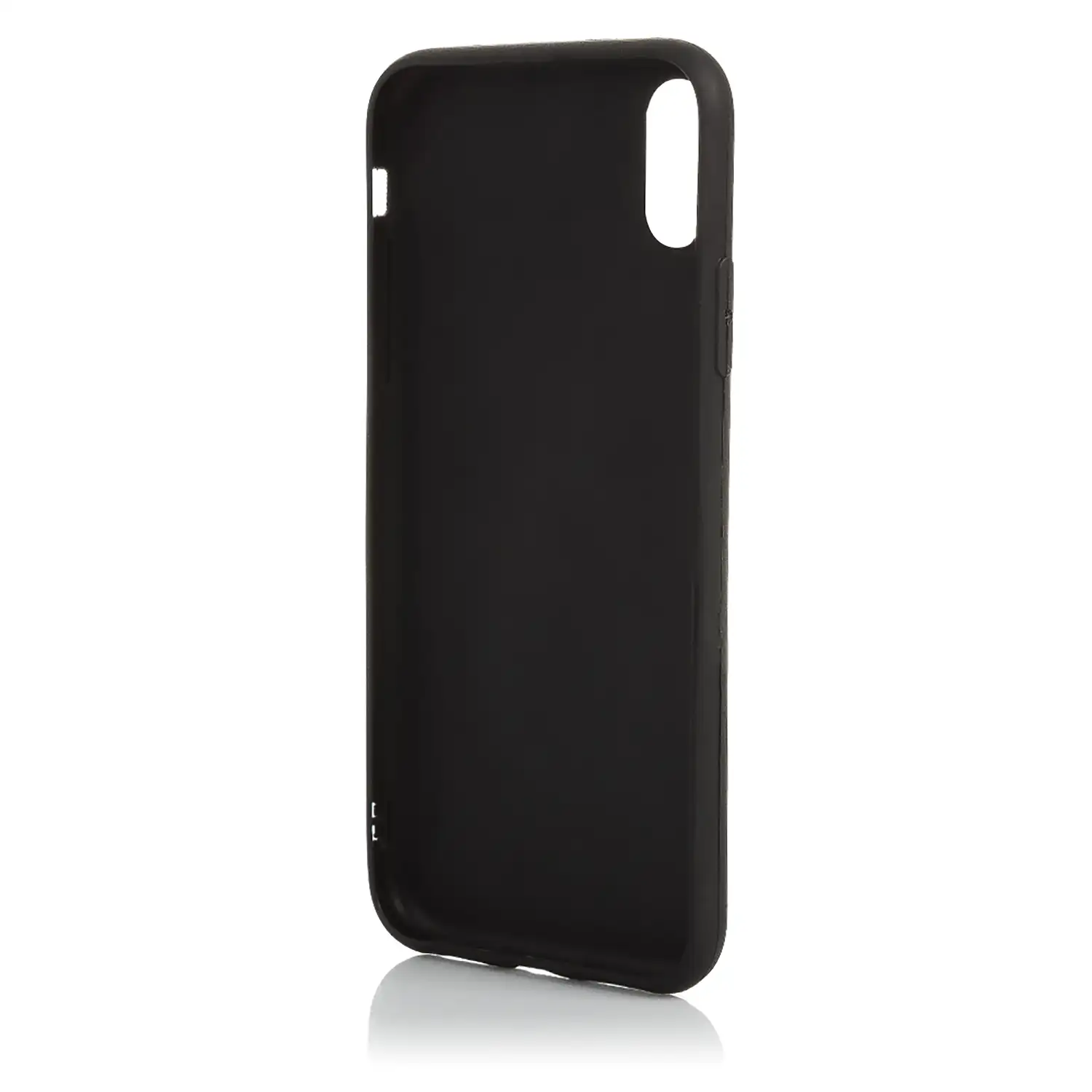 CARCASA DE TPU MATE NEGRA IPHONE X