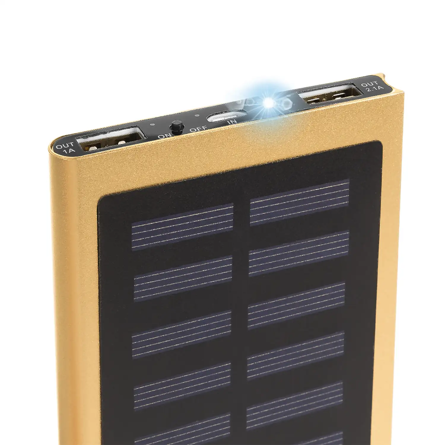 Powerbank solar P11 20.000mAh doble USB