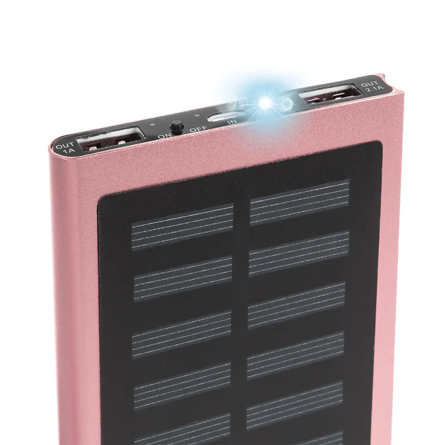 Powerbank solar P11 20.000mAh doble USB