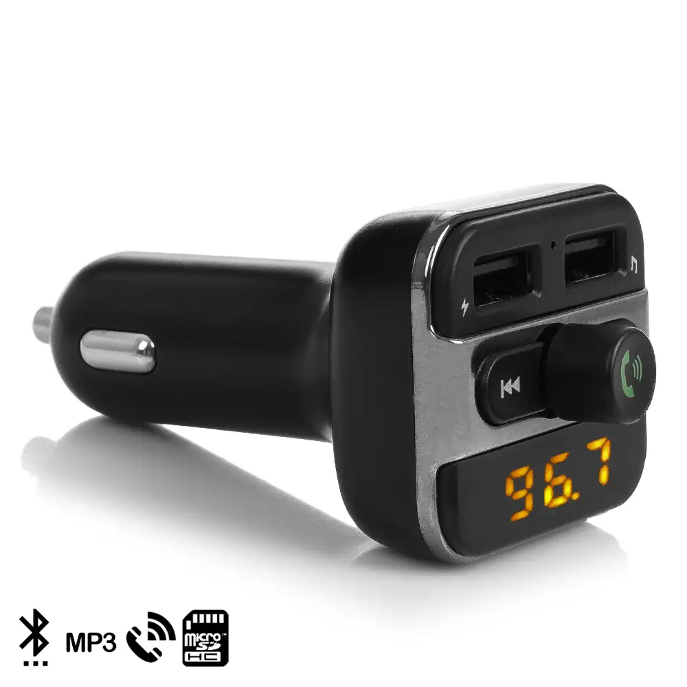 Transmisor FM para coche con manos libres Bluetooth CB5