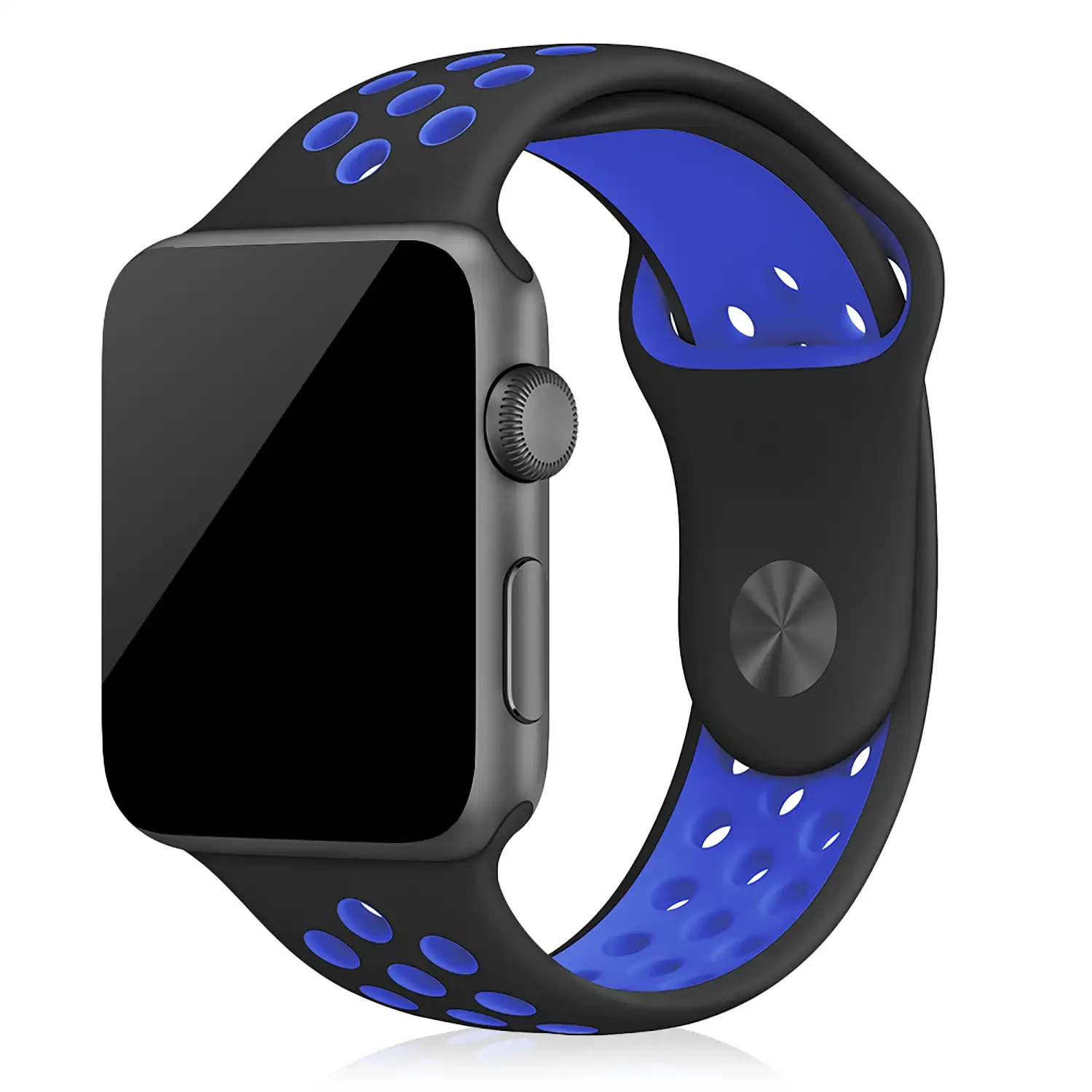 Correa deportiva de silicona Compatible con Apple Watch de: 38/40/41mm Talla S/M