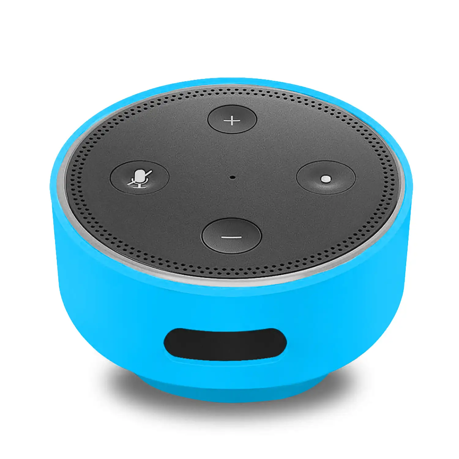 Carcasa de silicona para Amazon Echo Dot (Gen 2) con ventosa