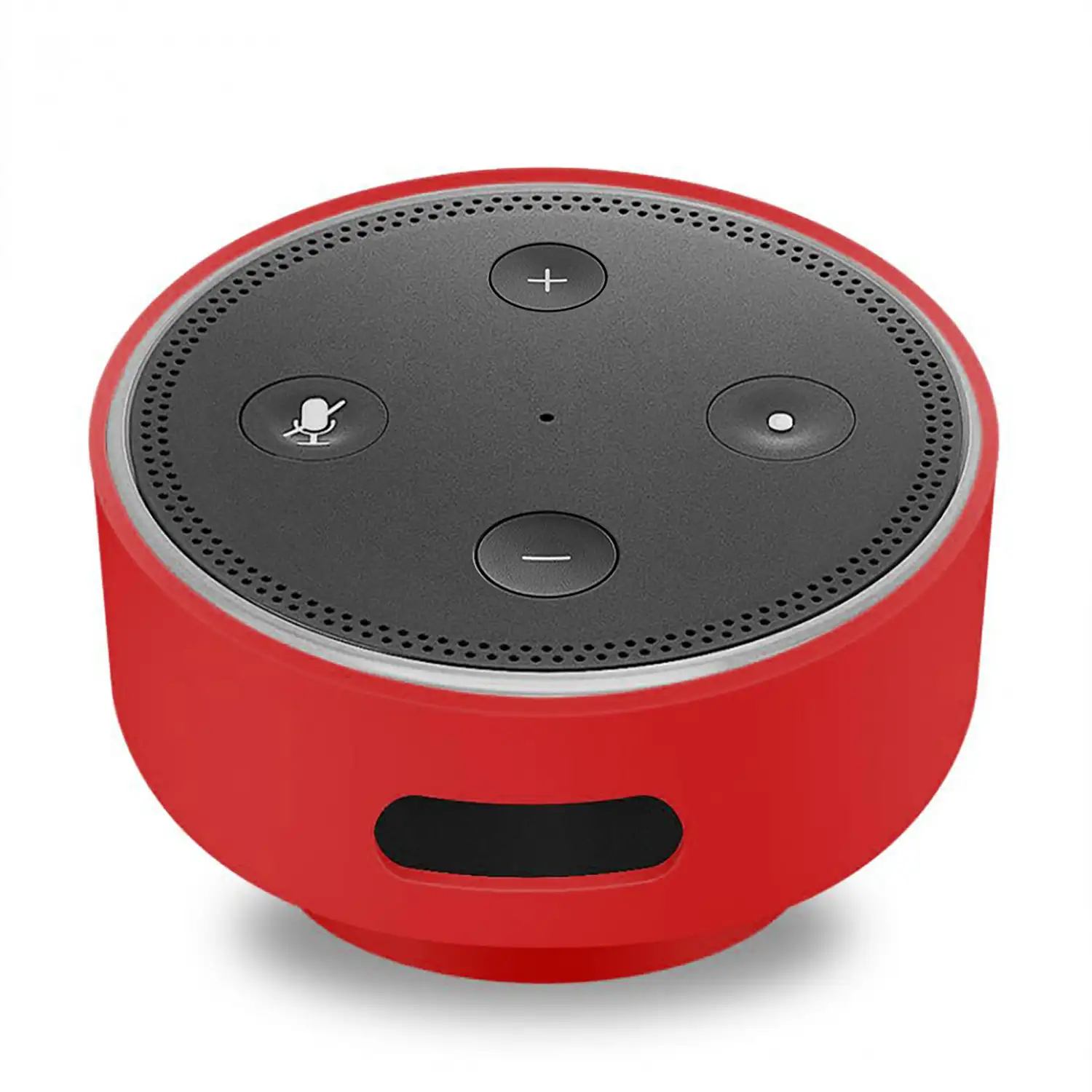 Carcasa de silicona para Amazon Echo Dot (Gen 2) con ventosa