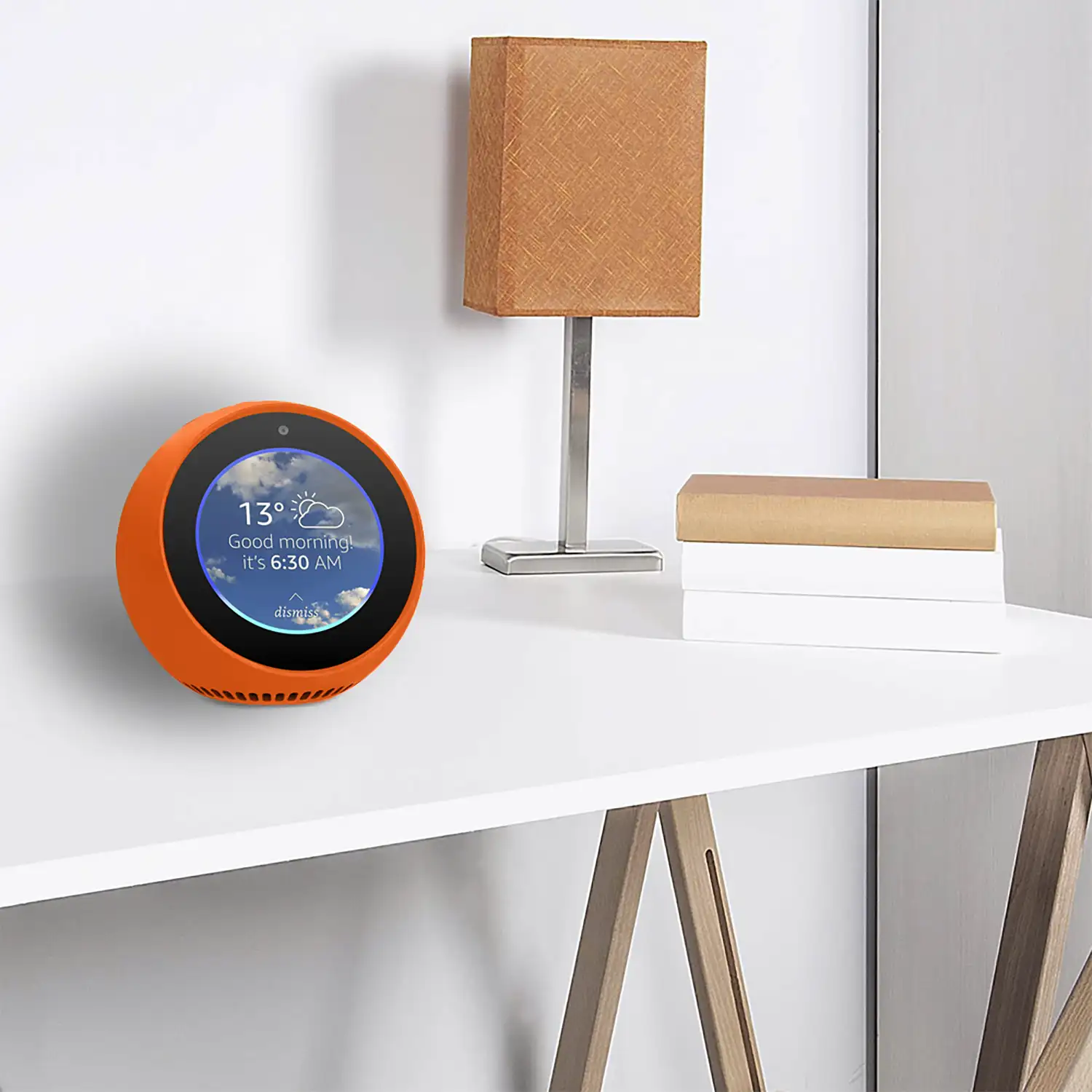 Carcasa de silicona para Amazon Echo Spot