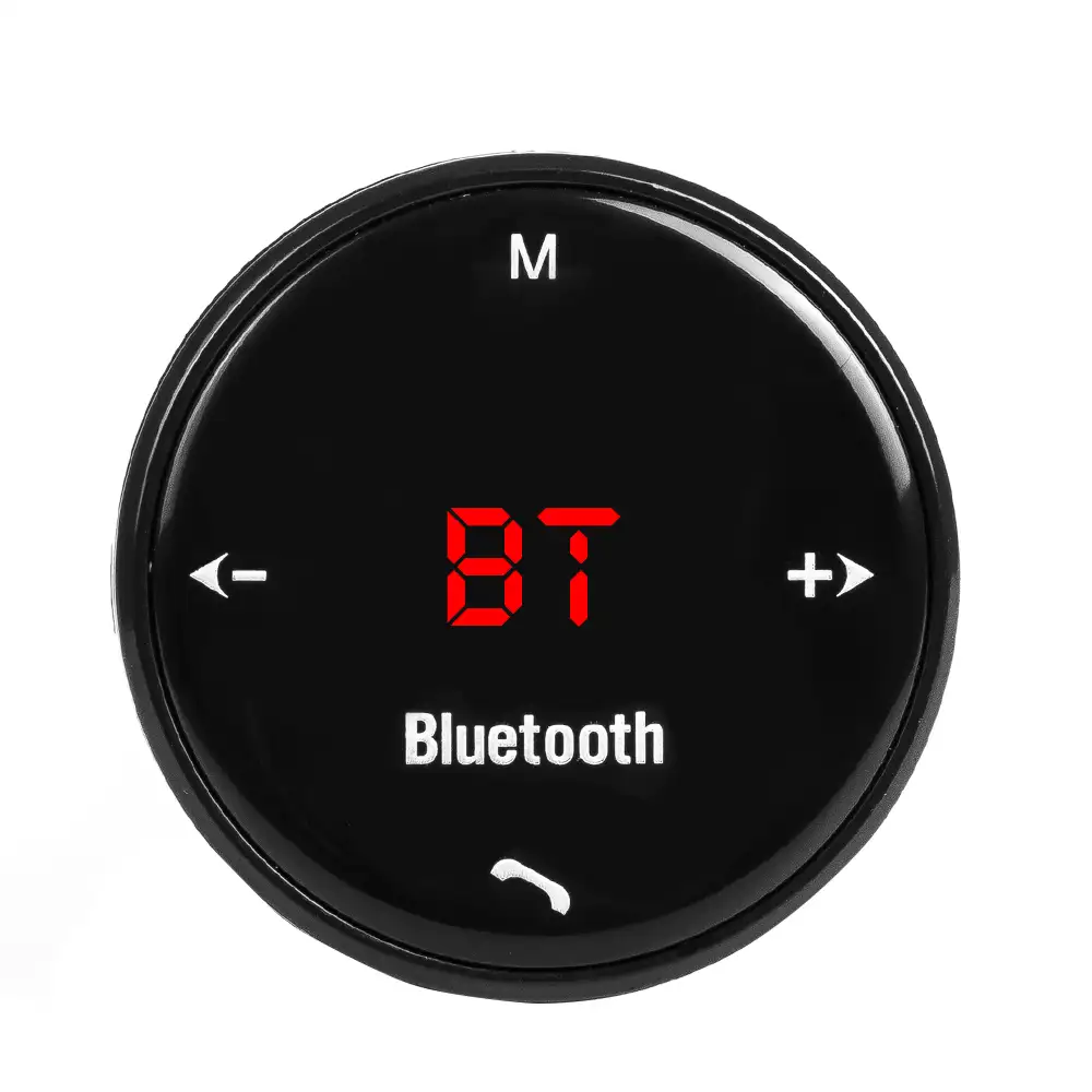 Manos libres Bluetooth iPlenty para coche y transmisor FM con mando a distancia