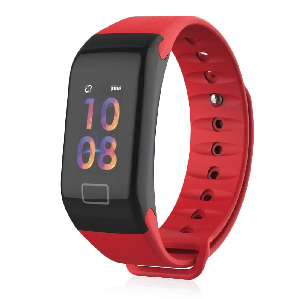 Brazalete inteligente F1 Plus con monitor de fatiga, presión sanguinea y oxímetro