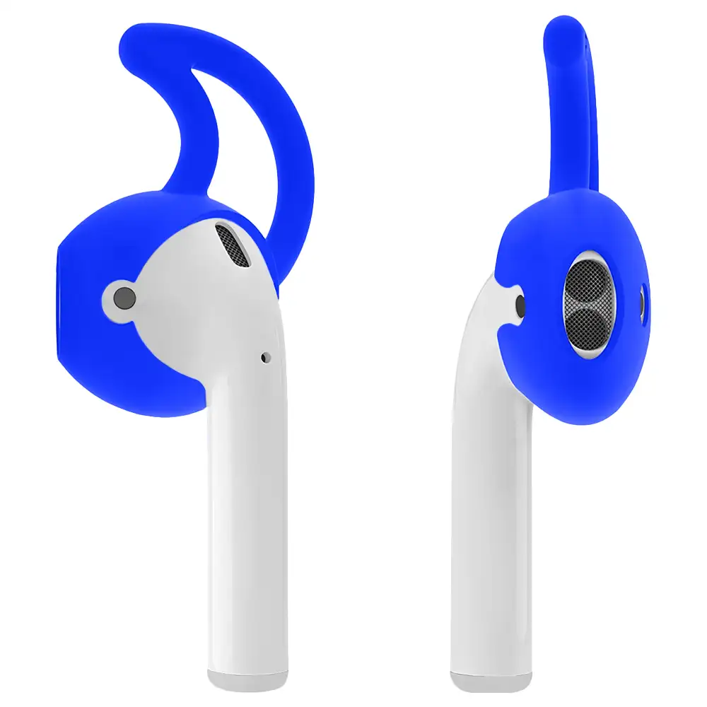 Pack de accesorios para Airpods, con funda para base de carga, mosquetón, almohadillas, correa y enganche para el reloj