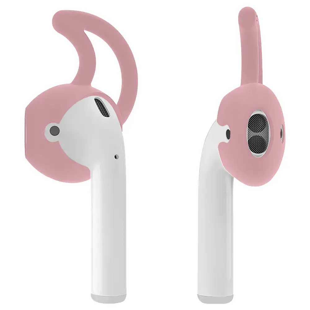 Pack de accesorios para Airpods, con funda para base de carga, mosquetón, almohadillas, correa y enganche para el reloj