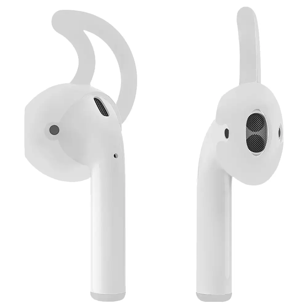 Pack de accesorios para Airpods, con funda para base de carga, mosquetón, almohadillas, correa y enganche para el reloj